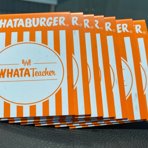 What-a-Teacher plastic table tents - Picture 9 of 9